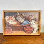 Dienblad Franciens katten, Gebruikt, ., Ophalen of Verzenden, .