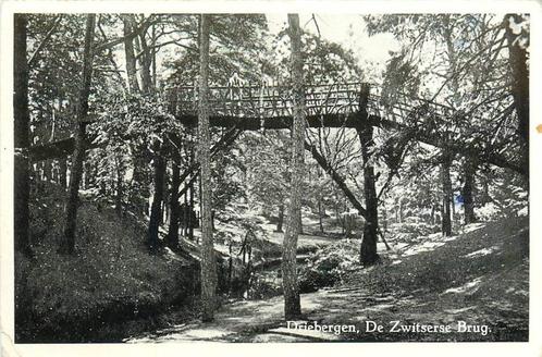 (388-411-037) Driebergen-Rijsenburg De Zwitserse Brug, Verzamelen, Ansichtkaarten | Nederland, Utrecht, Verzenden