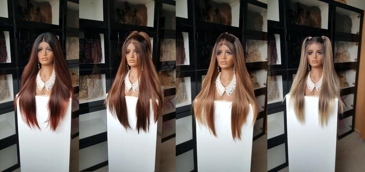 Basic Lace Pruiken - Pruik - Wig - Haar - Lace -, Sieraden, Tassen en Uiterlijk, Uiterlijk | Haarverzorging, Nieuw, Pruik of Haarverlenging