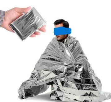 survivel deken in zilver of goudkleur - € 2,50 op=op  beschikbaar voor biedingen