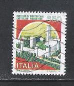 Italië; 1963 Burchten en kastelen, Verzenden, Gestempeld