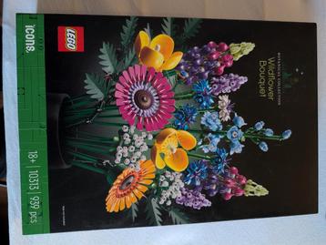 LEGO Icons Wildflower Bouquet 10313 - Nieuw en verzegeld beschikbaar voor biedingen