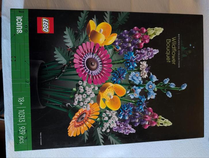 LEGO Icons Wildflower Bouquet 10313 - Nieuw en verzegeld, Kinderen en Baby's, Speelgoed | Duplo en Lego, Nieuw, Lego, Complete set