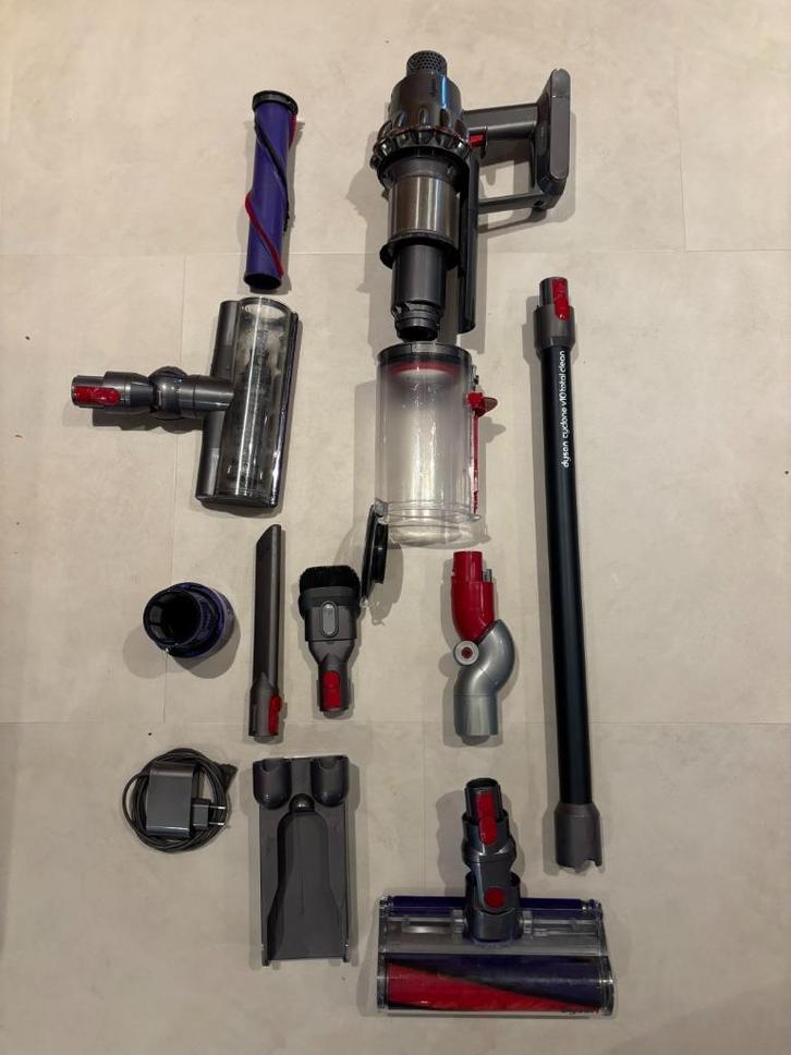 Dyson Cyclone V10 Total Super Clean, Witgoed en Apparatuur, Stofzuigers, Gebruikt, Stofzuiger, 1200 tot 1600 watt, Reservoir, Ophalen of Verzenden