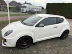 Alfa Romeo MiTo Turbo Twinair 105pk S&S 2016 Wit, Auto's, Alfa Romeo, Voorwielaandrijving, Zwart, USB, Wit