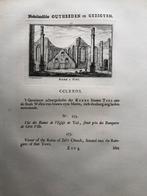 273 / Tiel de Kerk Kopergravure 1733, Antiek en Kunst, Kunst | Etsen en Gravures, Ophalen of Verzenden