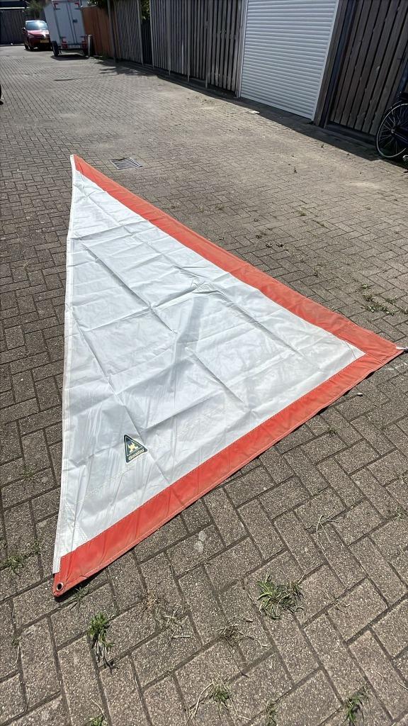 Rolfok Poly Valk (eventueel met pees), Watersport en Boten, Zeilen en Zeiltoebehoren, Gebruikt, Genua of Fok, Minder dan 15 m²