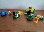 Duplo set garage, tankstation met voertuigen, Ophalen of Verzenden, Zo goed als nieuw, Duplo