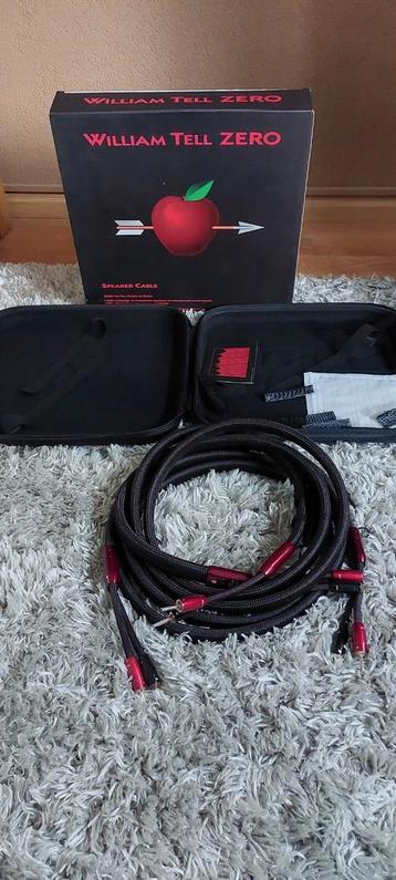 AudioQuest William Tell ZERO 260cm High-End luidsprekerkabel beschikbaar voor biedingen