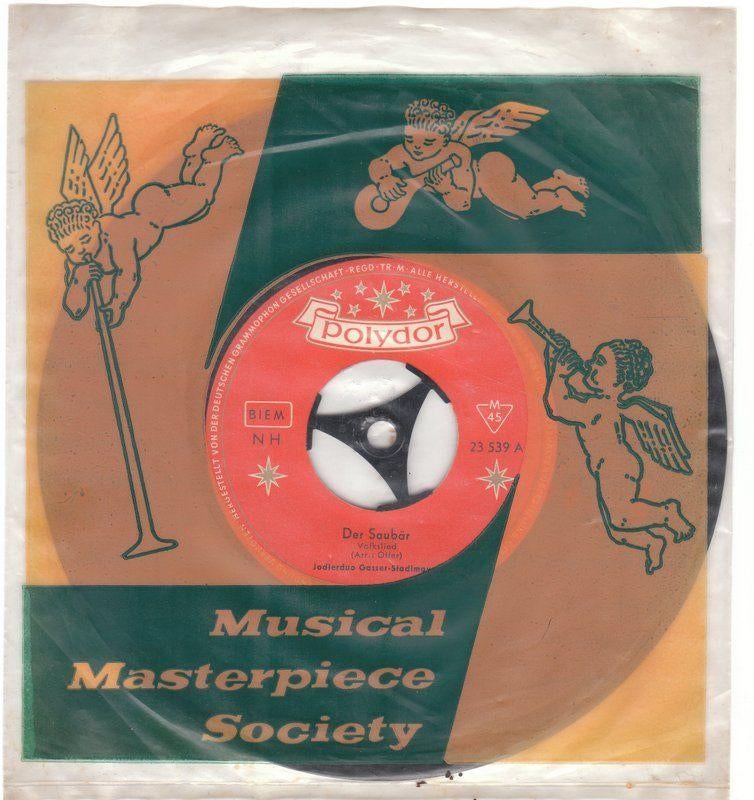 Vinyl single: Jodler duo Gasser-Stadlmayer [3015]  [CdViov], Cd's en Dvd's, Vinyl Singles, Overige genres, 7 inch, Single, Ophalen of Verzenden