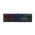 Toetsenbord Redragon K551RGB MITRA RGB Zwart, Computers en Software, Toetsenborden, Verzenden, REDRAGON, Gaming toetsenbord, Zo goed als nieuw