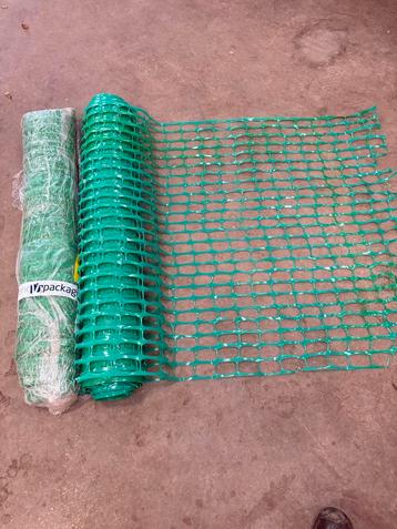 Groen Omheingsnet voor Bouw en Tuin - beschikbaar voor biedingen