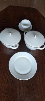 ouderwets servies met gouden randje, Antiek en Kunst, Antiek | Servies compleet, Ophalen