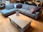 Hoekbank showroommodel grijs, Huis en Inrichting, Ophalen, Zo goed als nieuw