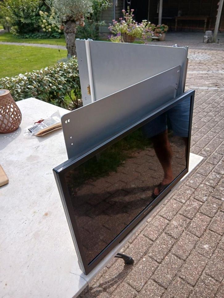 TV beugel uitschuifbaar en draaibaar., Caravans en Kamperen, Caravan accessoires, Zo goed als nieuw, Verzenden