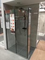 douchebak 120x90 + glazen hoekwand inloopdouche, Huis en Inrichting, Ophalen, Gebruikt