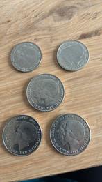 3 Rijksdaalders / 2 guldens 1980 troonswisseling, Postzegels en Munten, Ophalen of Verzenden, Overige landen