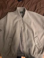 Zara Heren Bomber Jas - Grijs - Maat M, Kleding | Heren, Grote Maten, Ophalen of Verzenden, Zo goed als nieuw, Grijs, Jas of Mantel
