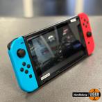 Nintendo Switch 2019 32GB Rood/Blauw, Spelcomputers en Games, Zo goed als nieuw