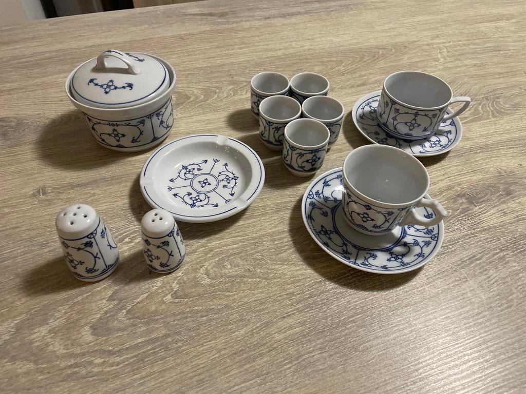 Saks Servies (vintage jäger eisenberg), Ophalen of Verzenden, Zo goed als nieuw, Overige stijlen, Kop(pen) en/of Schotel(s)