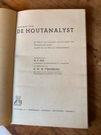 Handboek Houtanalyse houtbewerking, Boeken, Gelezen, Diverse auteurs, Ophalen of Verzenden, Bouwkunde