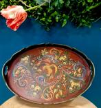 Hindeloopen Dienblad met Vogelmotief, Antiek en Kunst, Ophalen of Verzenden