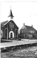 Stedum geref kerk met pastorie oude ansichtkaart ( 5099 ), Verzamelen, Ansichtkaarten | Nederland, Ophalen of Verzenden, Gelopen