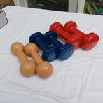 Dumbells 1 en 2, kilo  sportgewichten fitness gewichten set, Ophalen of Verzenden, Gebruikt, Dumbbell