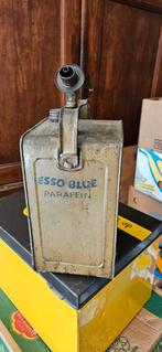 Esso Blue paraffin olie schenk blik Oud, Ophalen of Verzenden, Gebruikt, Verpakking