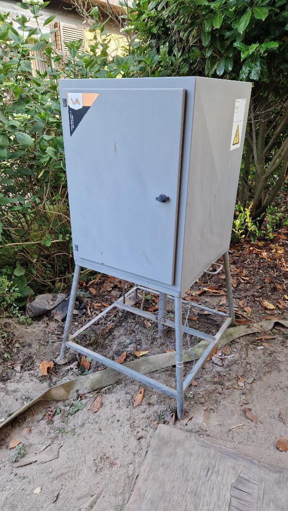 Grote VA bouwstroomkast 63A voor normale en krachtstroom, Doe-het-zelf en Verbouw, Elektra en Kabels, Overige typen, Ophalen