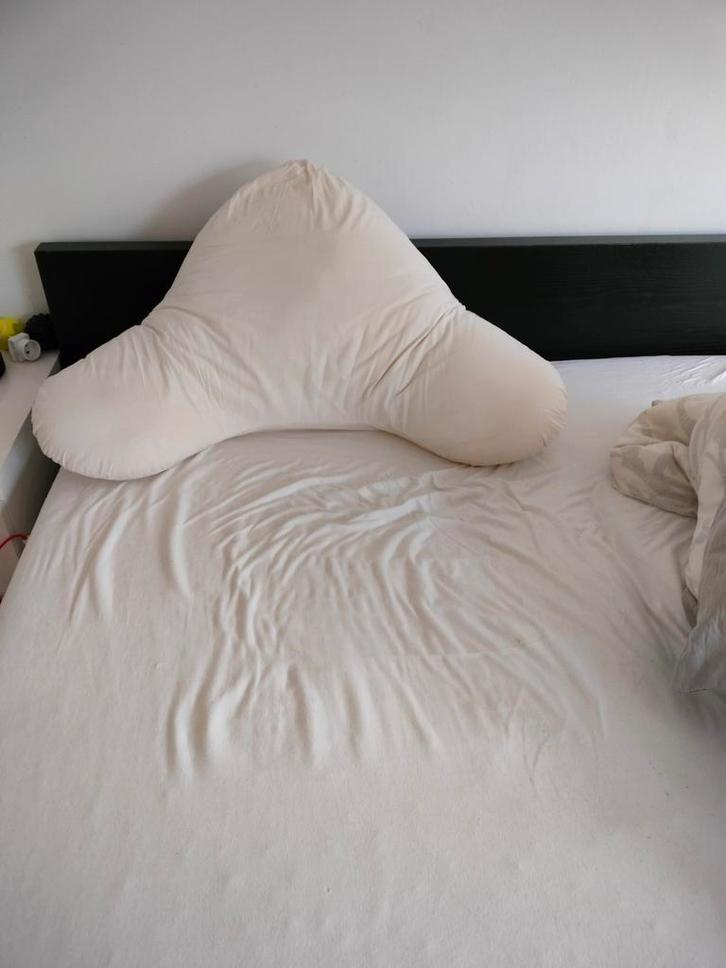 Relax zit lees bed rugkussen, Huis en Inrichting, Slaapkamer | Beddengoed, Gebruikt, Kussen, Eenpersoons, Ophalen of Verzenden