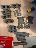 Duplo treinrails: bochten, recht, wissels en brug, Kinderen en Baby's, Speelgoed | Duplo en Lego, Ophalen of Verzenden, Gebruikt