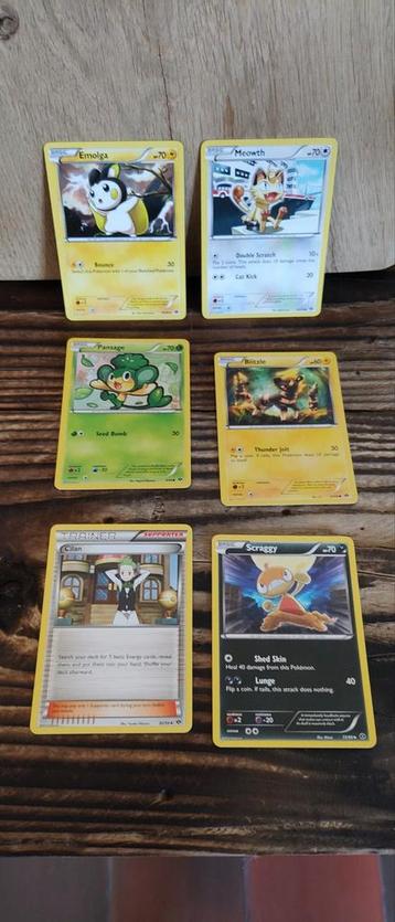 Pokemon kaarten Black and White beschikbaar voor biedingen