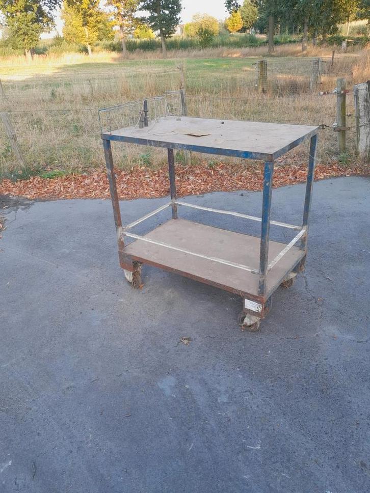 Verrijdbare Tafel - Gebruikt, Doe-het-zelf en Verbouw, Transportwagens, Gebruikt, Ophalen