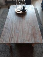 Brocante  salontafel, Huis en Inrichting, Tafels | Salontafels, Ophalen, Rechthoekig, 50 tot 100 cm, Minder dan 50 cm