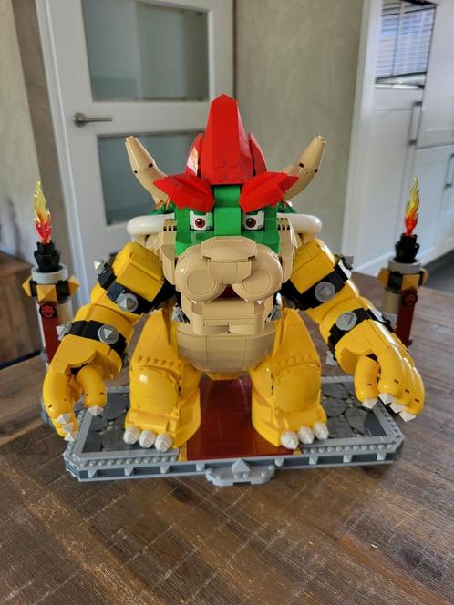 Machtige bowser 71411 lego 1x gebouwd, Kinderen en Baby's, Speelgoed | Duplo en Lego, Zo goed als nieuw, Ophalen of Verzenden