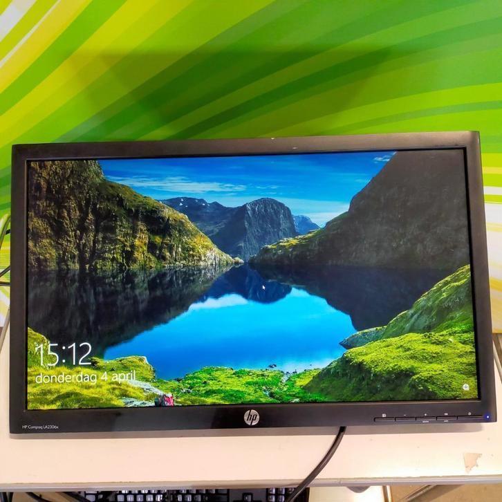 Monitor / Beeldscherm HP Compaq LA2306x, Computers en Software, Monitoren, Gebruikt, 101 t/m 150 Hz, DVI, VGA, Overige typen, Quad HD (2K)