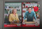 Koken met kanjers (Janny vd Heijden en Jamie Oliver) 2 stuks, Ophalen of Verzenden, Zo goed als nieuw