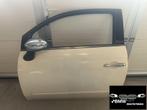 Deur links kompleet wit Fiat 500 C, Gebruikt, Deur, Links, Ophalen of Verzenden