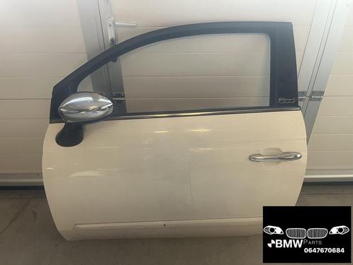 Deur links kompleet wit Fiat 500 C, Auto-onderdelen, Carrosserie en Plaatwerk, Deur, Fiat, Links, Gebruikt, Ophalen of Verzenden