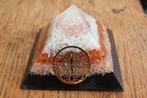 Orgonite piramide met Carneool, Lotusbloem en meer, Sieraden, Tassen en Uiterlijk, Edelstenen, Ophalen of Verzenden, Nieuw
