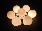 Vintage retro space-age halogeen bollen plavond- wandlamp 80, Antiek en Kunst, Ophalen of Verzenden
