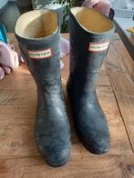 Hunter Regenlaarzen met voering maat 40/41, Kleding | Dames, Zwart, Ophalen of Verzenden, Gedragen, Regenlaarzen