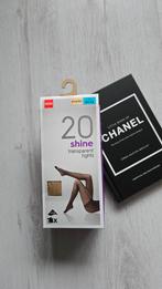 Nieuwe 3 Panty Powder Shine size M hema, Beige, Nieuw, Ophalen of Verzenden, Panty