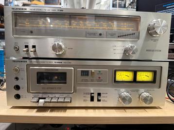 Telefunken TT350 Tuner & TC450 Cassettedeck beschikbaar voor biedingen
