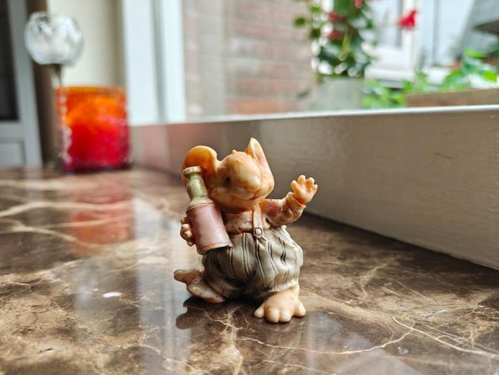 Kat & Muis miniaturen, Verzamelen, Beelden en Beeldjes, Zo goed als nieuw, Dier, Ophalen of Verzenden