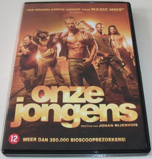 Dvd *** ONZE JONGENS *** Humor, dancemoves en lekkere lijven, Cd's en Dvd's, Dvd's | Nederlandstalig, Zo goed als nieuw, Film