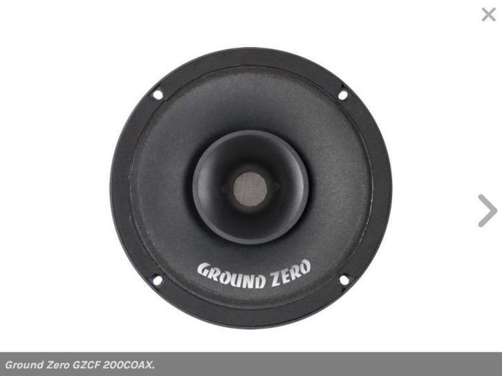 Ground Zero GZCF 200COAX, Auto diversen, Autospeakers, Nieuw, Ophalen of Verzenden