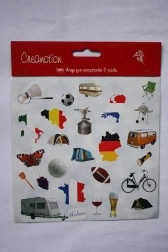 Crea motion vakantiesticker, Ophalen of Verzenden, Nieuw, Versiering of Embellishment, Overige merken
