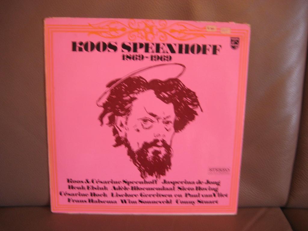 Koos Speenhoff 1869-1969, Ophalen of Verzenden, Zo goed als nieuw, 12 inch, Levenslied of Smartlap